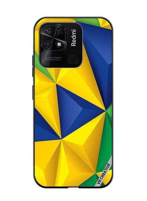 Protective Case Cover For Xiaomi Redmi 10C Texture Design Multicolour