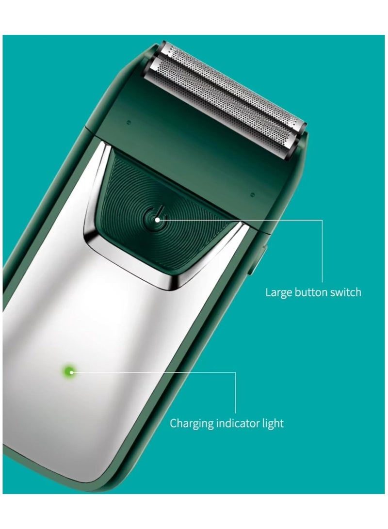 Daling Electric Shaver for Men, Premium Cordless Rechargeable Double Head Razor with Double Foil for Precision Beard Grooming & Close Shave - Image 4