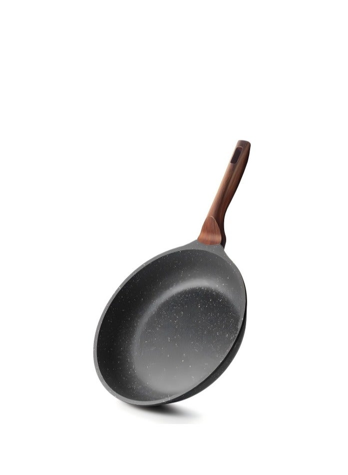 Nonstick Granite Frying Pan Skillet, Non Stick Omelette Fry Pans, Omelet Egg Pan, Stone Cookware Chef's Pan, Induction Compatible, PFOA Free (Gray, 9.5 Inch) - Image 1