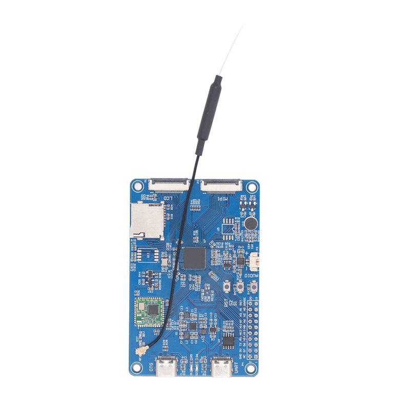 لوحة تطوير الذكاء الاصطناعي: نواة ARM Cortex A7 بسعة 800 ميجاهرتز - معالج معالجة معالجة شرائح الفيديو المتقدمة H.265 بدقة 1080ب بسرعة 30 إطارًا في الثانية مع وحدة معالجة البيانات العصبية (NPU) ووحدة معالجة الإشارات الصورية (ISP) لتطبيقات مراقبة الأمن وشاشات المراقبة الكاميرا القابلة للارتداء - Image 1