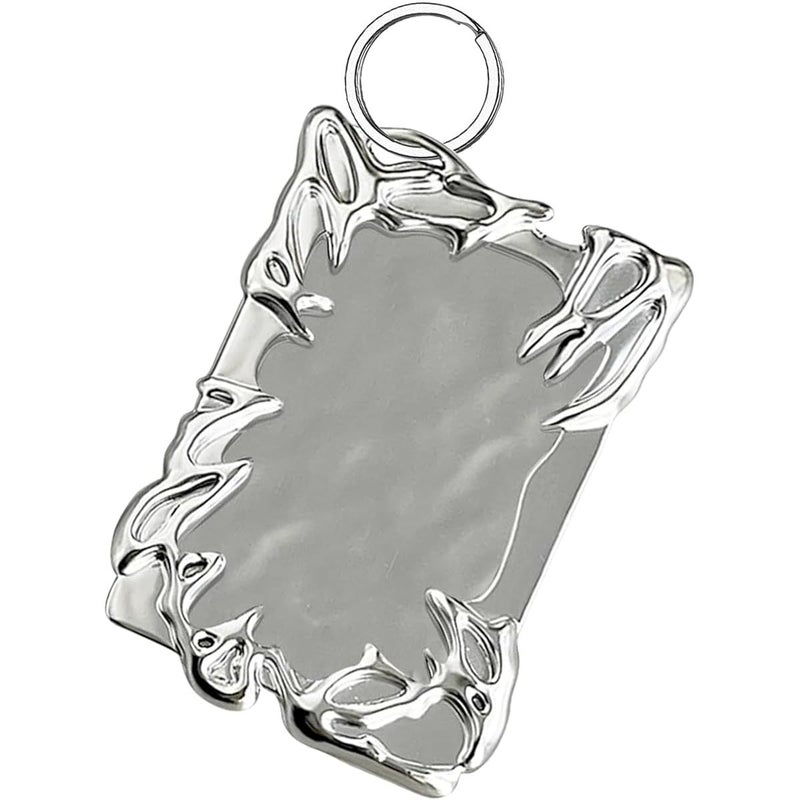 Irregular Electroplated Plastic Photo Frame Folder Card Holder - Image 1