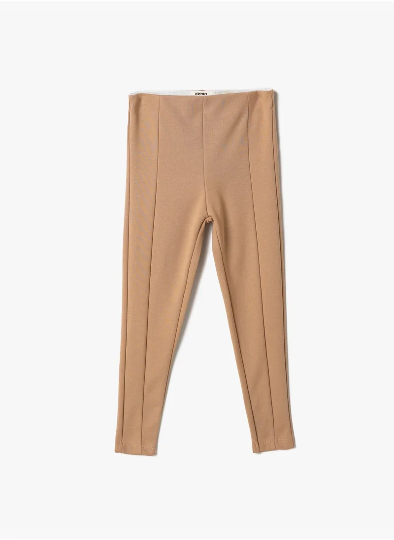 كوتون Basic Leggings High Elastic Waist