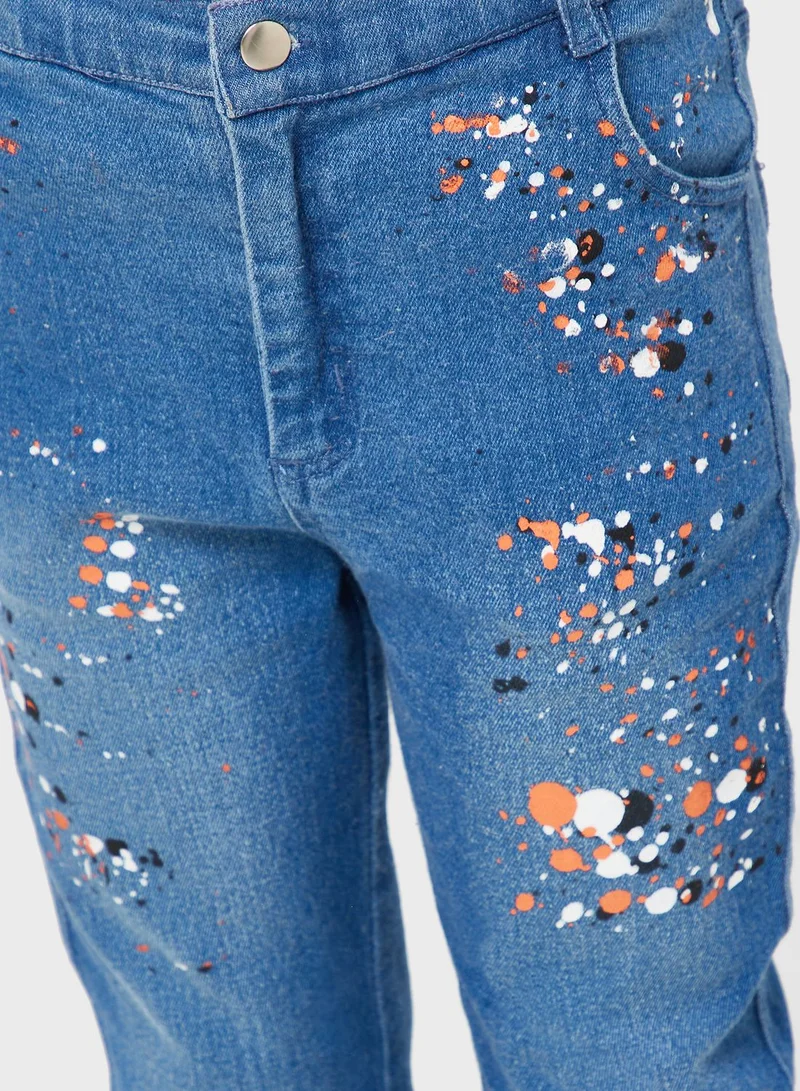 Pinata Boys Paint Skinny Jeans