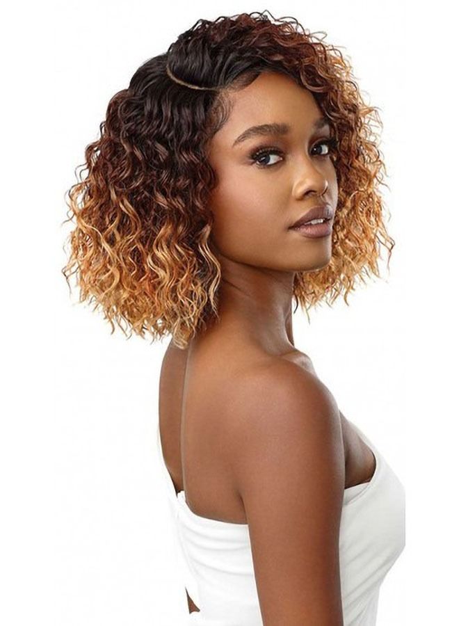 Estelle Fashion Short Heat Resistance Fiber Wig, Brown, Blonde Style No 1
