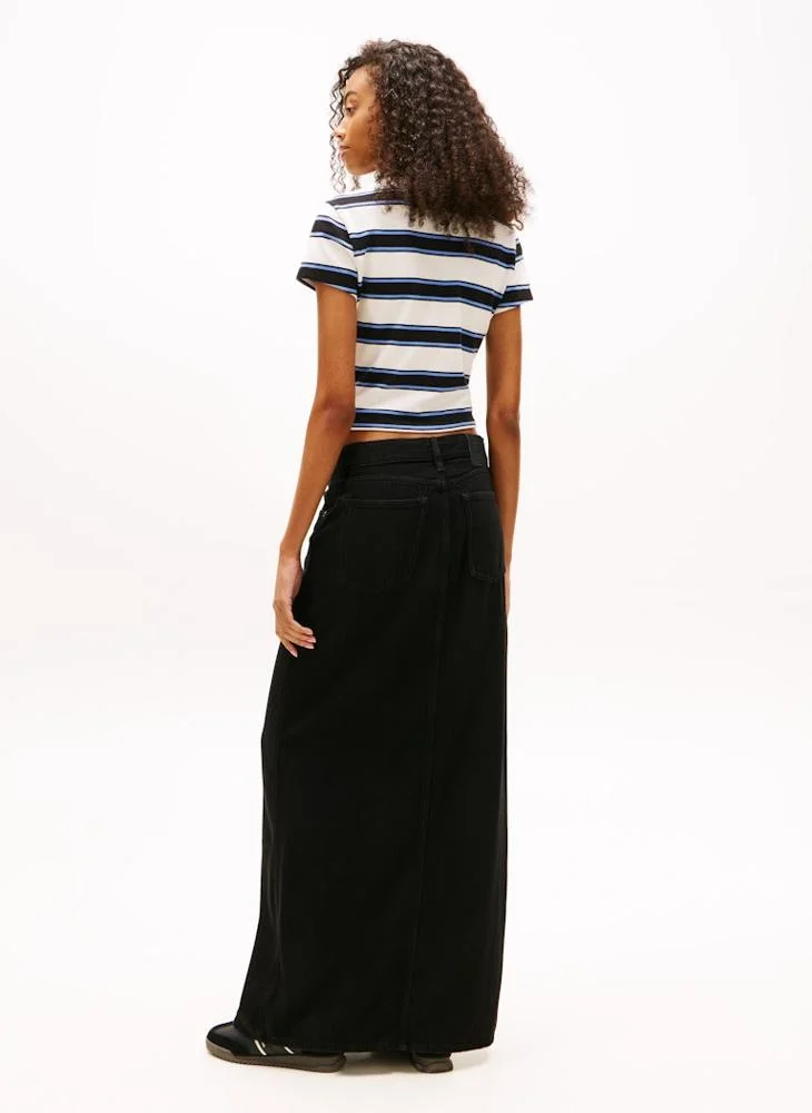 TOMMY JEANS Denim Pocket Detail Maxi Skirt