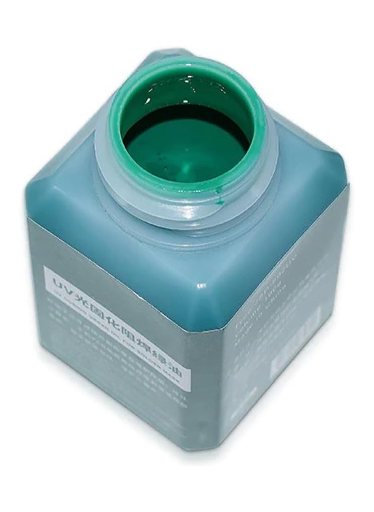 Rubik 100g UV Light Curing Green Oil for Solder Mask  - Image 4