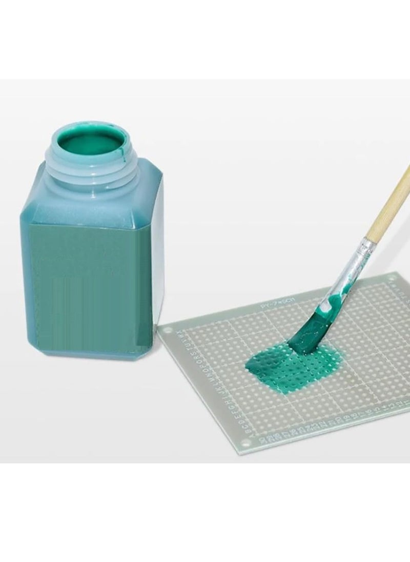 Rubik 100g UV Light Curing Green Oil for Solder Mask  - Image 2