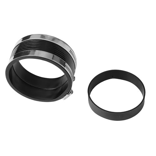 Jetuplusllc Air Intake Coupler Kit 4" O.D TO 4" or 4" to 3.75" with Clamps Black attach Pipe 9771 - Image 4