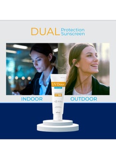 Brinton UV Doux Blue Light Tinted Sunscreen Gel SPF 50 PA+++ Broad Specturm | Blue Light & UVA/UVB Protection | Matte Finish with Sweat & Water Resistance For Men & Women | For All Skin Types, 50g  - Image 3