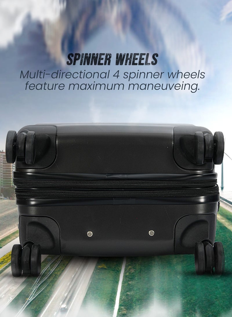 STARLIFE Suitcase Set of 4 PCS ABS Hardside Travel Luggage Bag - Image 4