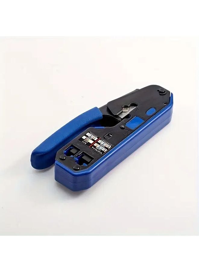 RJ45 Crimping Tool Heavy Duty Carbon Steel Network Wire Press 1pc - Image 1