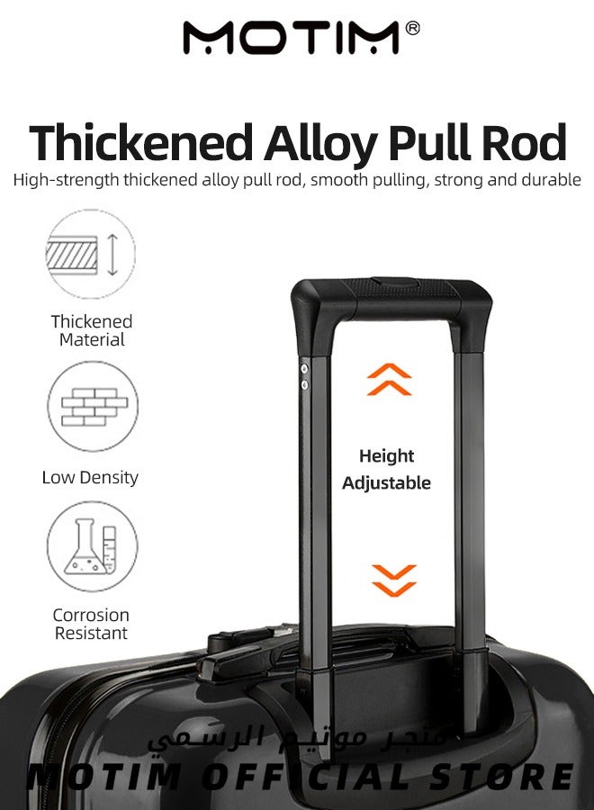 Motim Travel Luggage Carry-On Luggage Kid's Luggage 18 inch Small Luggage with Spinning Wheels Cartoon Suitcase - Image 2