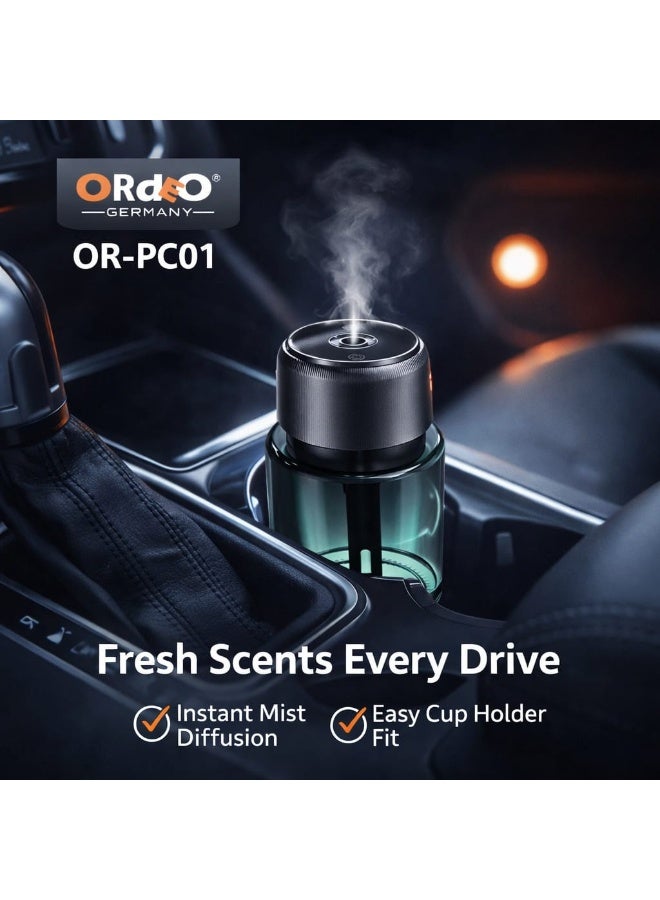 ORDEO OR-PC01 Smart Car Fragrance Diffuser Cup Holder Air Freshener - Image 2