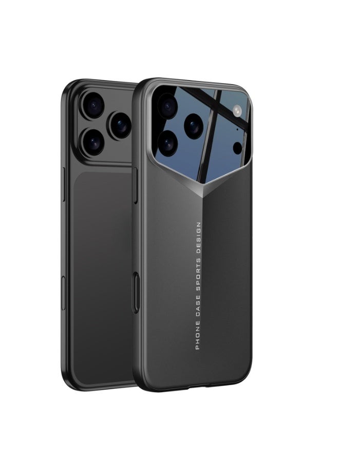 general Case Compatible with iPhone 17 Pro Max Case, Blade Slim Phone Shell, Camera Lens Protection Matte Frosted Rugged Hard PC Shockproof Protective Back Cover - Image 1