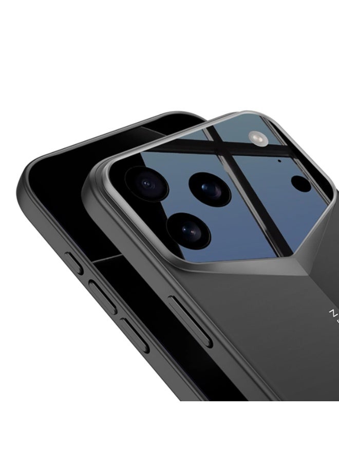 general Case Compatible with iPhone 17 Pro Max Case, Blade Slim Phone Shell, Camera Lens Protection Matte Frosted Rugged Hard PC Shockproof Protective Back Cover - Image 3