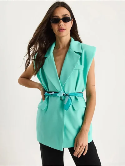 بيانكو لوتشي سترة مبطنة كبيرة الحجم من لوتشي