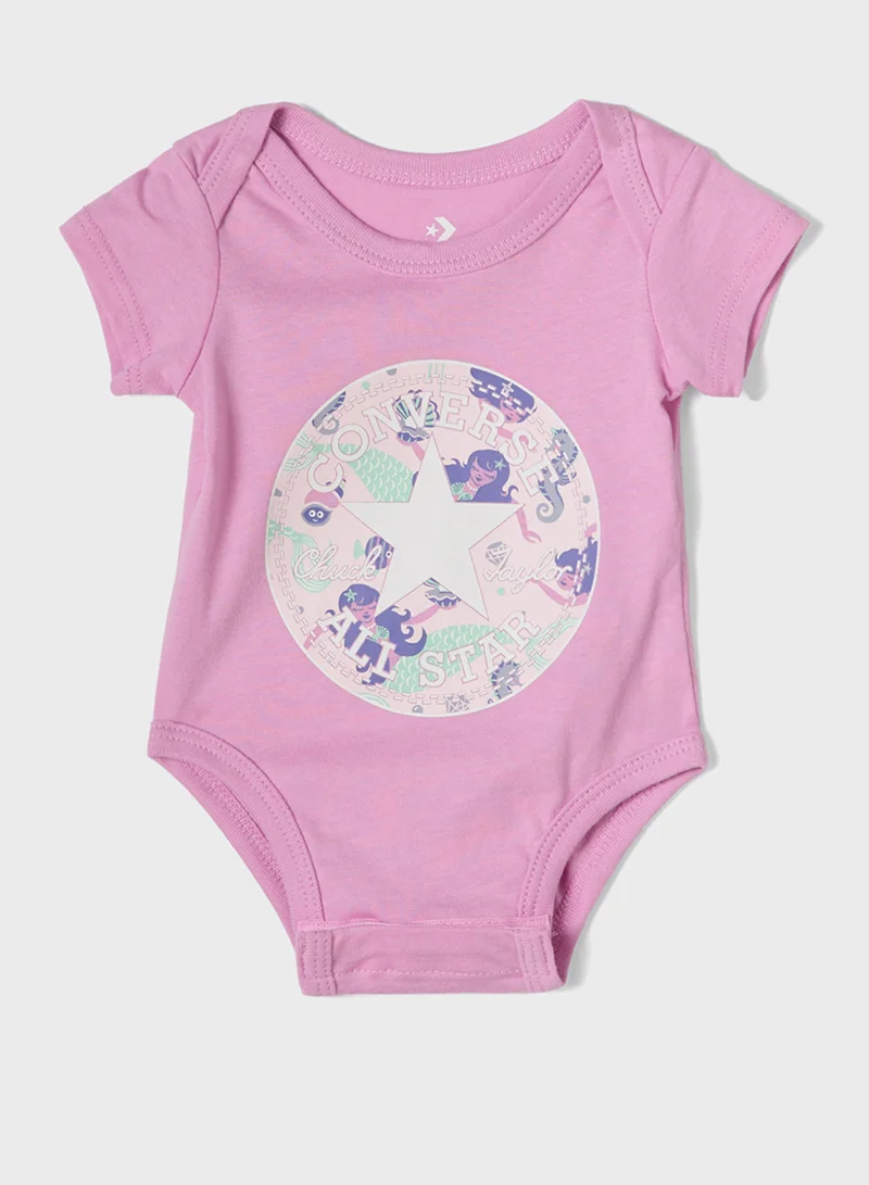 كونفرس Infant 3 Pack Mermaid Bodysuit