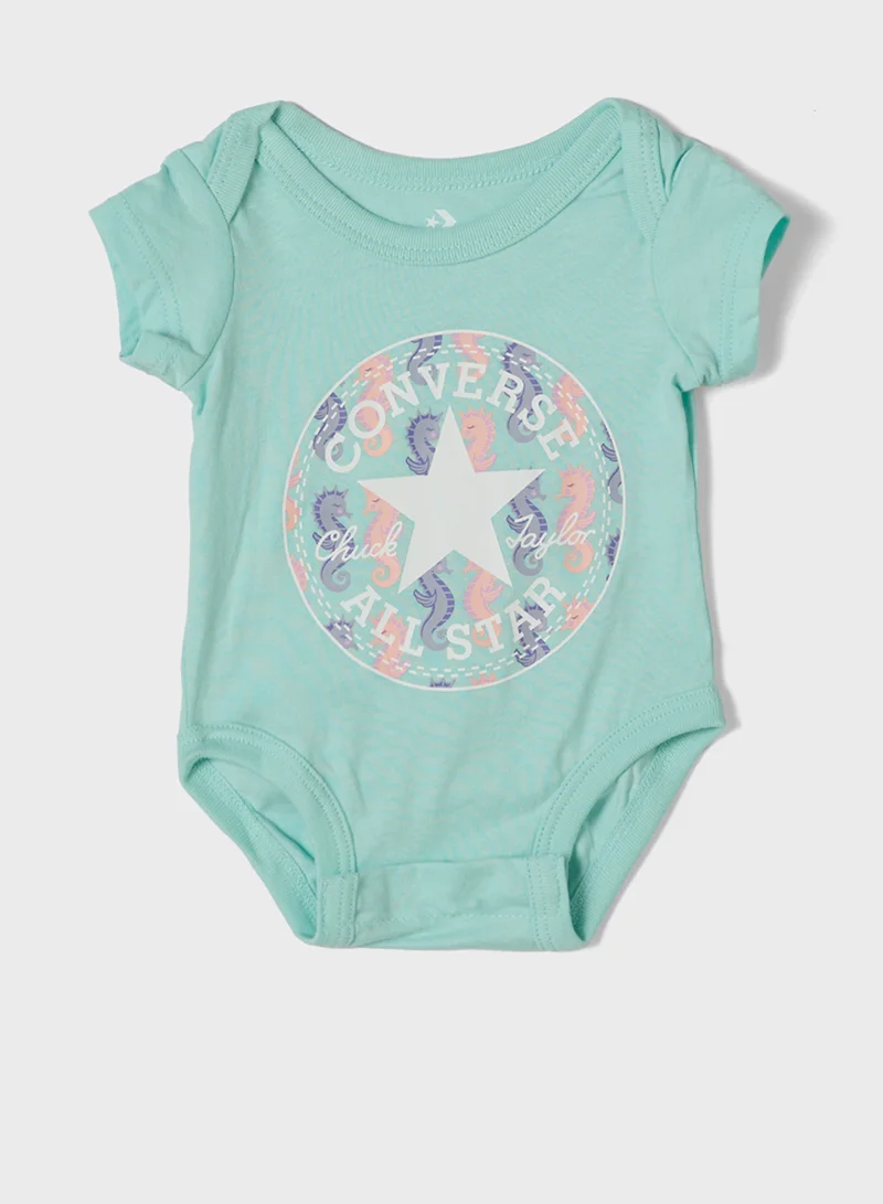 CONVERSE Infant 3 Pack Mermaid Bodysuit