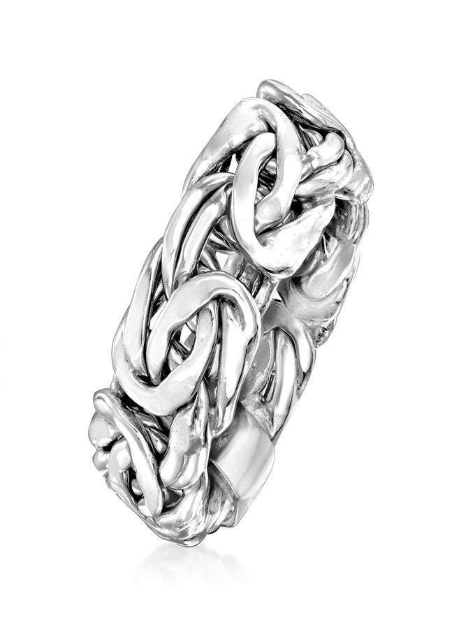 Ross-Simons Sterling Large Byzantine Ring - Image 3