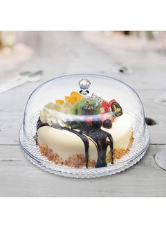 AKDC Amazing Abby - Kate - 12-Inch Acrylic Cake Plate With Dome Cover Perfect For Display Party Entertaining  - Image 5
