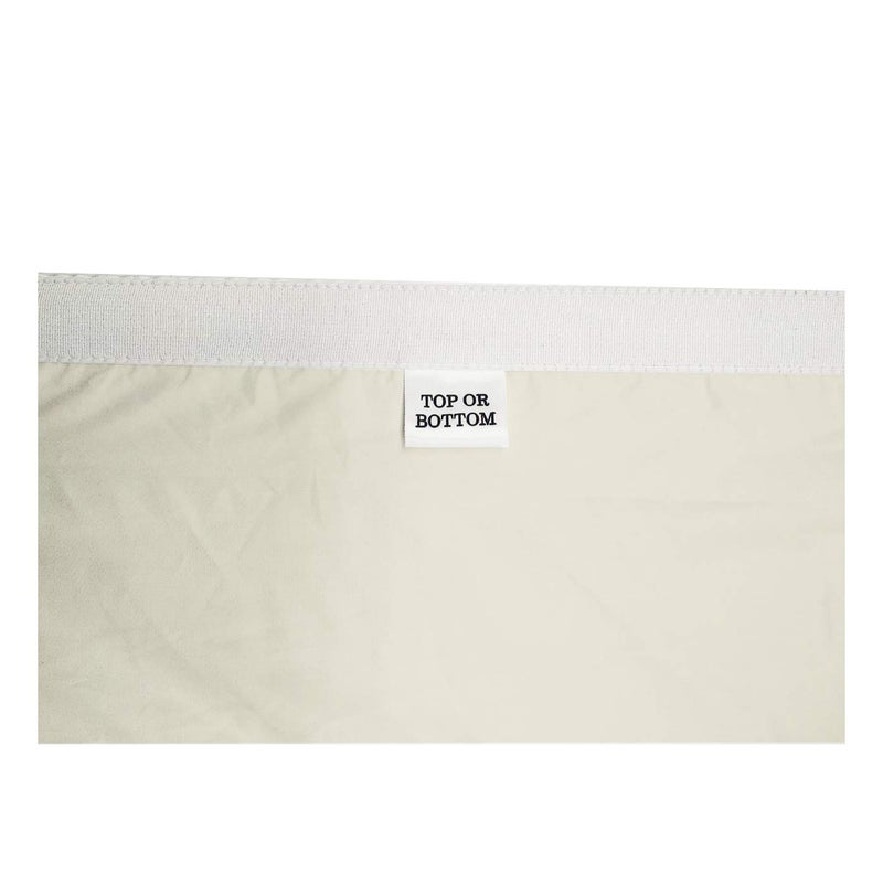 MyGiza Sheets Top Split King Sheets Sets for Adjustable Bed-Sheets for Sleep Number Beds  Split Top King-King 34"" Top Split King Sheets -4 Pcs Set Split Top King Sheets 100% Giza Cotton Upto15-18"" Deep (Ivory)  - Image 5