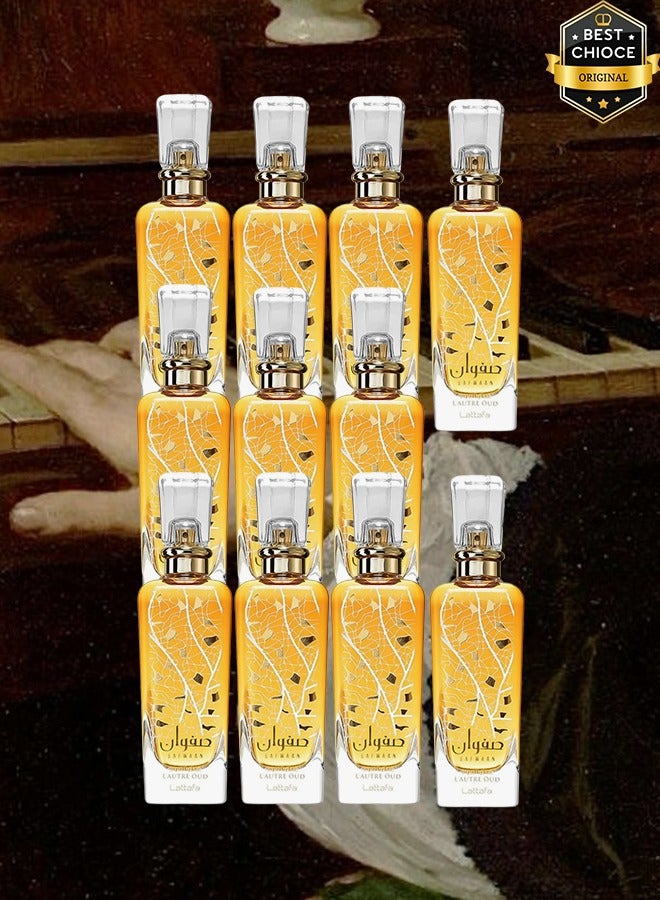 Lattafa 11 Pieces Safwaan Lature Oud Perfume 100ml EDP - Image 1