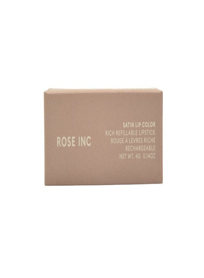 ROSE INC روج إنك لون شفاه ساتان قابل لإعادة التعبئة مرطب شفاه بيسوتيد - Image 3