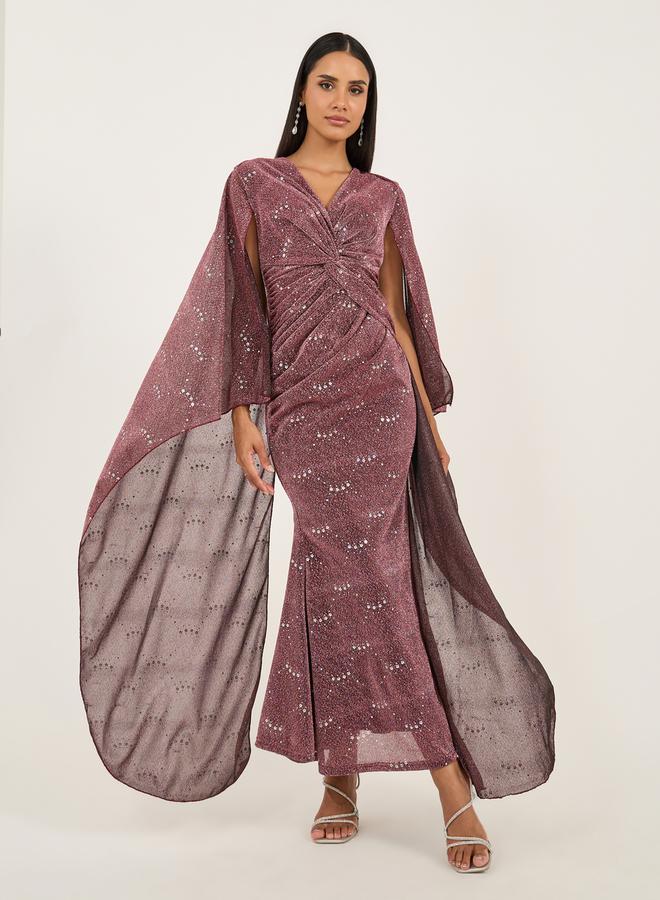 ستايلي فستان كابلي لامع - Image 1