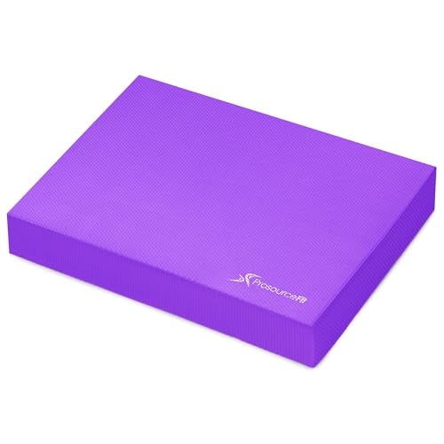 ProsourceFit Exercise Balance Pad – Non-Slip Cushioned Foam Mat & Knee Pad for Fitness and Stability Training, Yoga, Physical Therapy 15.5”x12.75” - Image 1