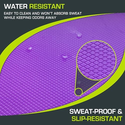 ProsourceFit Exercise Balance Pad – Non-Slip Cushioned Foam Mat & Knee Pad for Fitness and Stability Training, Yoga, Physical Therapy 15.5”x12.75” - Image 5