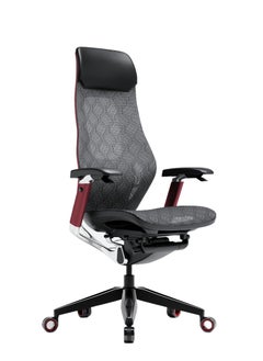 AFTERWORK AFTERWORK GX Super Ergonomic Gaming Chair - Genuine Leather, Adjustable Lumbar Support, 5D Paddle Arms, Seat Pan & Backrest Tilt Adjustments  - Image 3