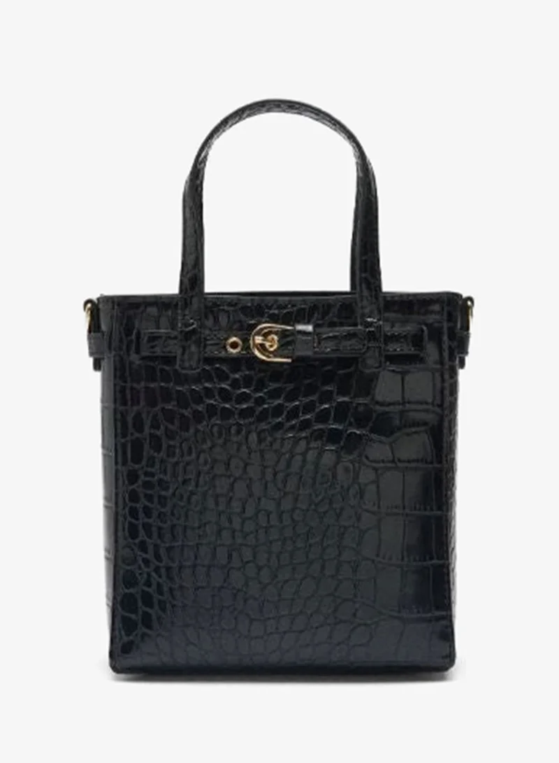 بارفوا حقيبة يد مع نقش حيواني