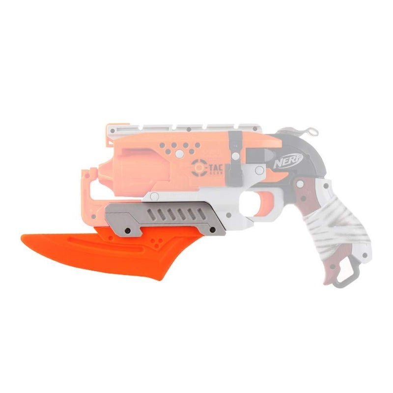 WORKER NO.217 Mod Kit for Nerf Hammershot Attachments Decor Color Orange - Image 1
