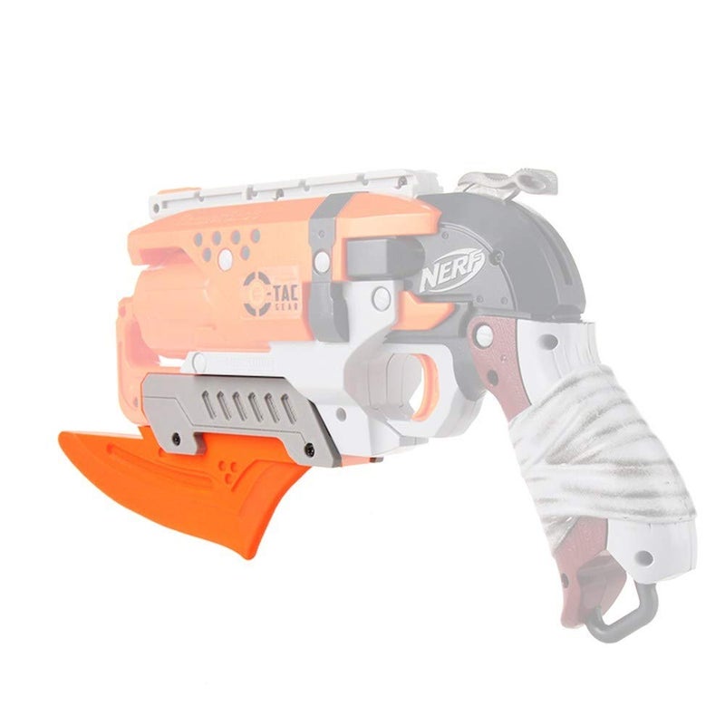 WORKER NO.217 Mod Kit for Nerf Hammershot Attachments Decor Color Orange - Image 3