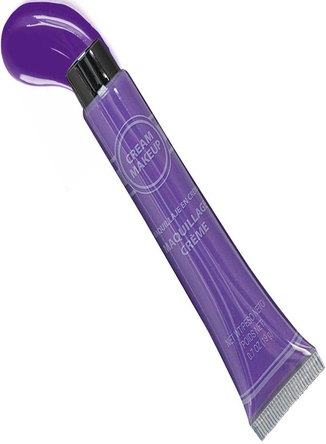 Amscan Purple Cream Makeup - 0.7 Oz. (1 Count) - Easy-to-Apply Face Paint for Spooky Looks, Perfect Halloween Party Props - Image 1
