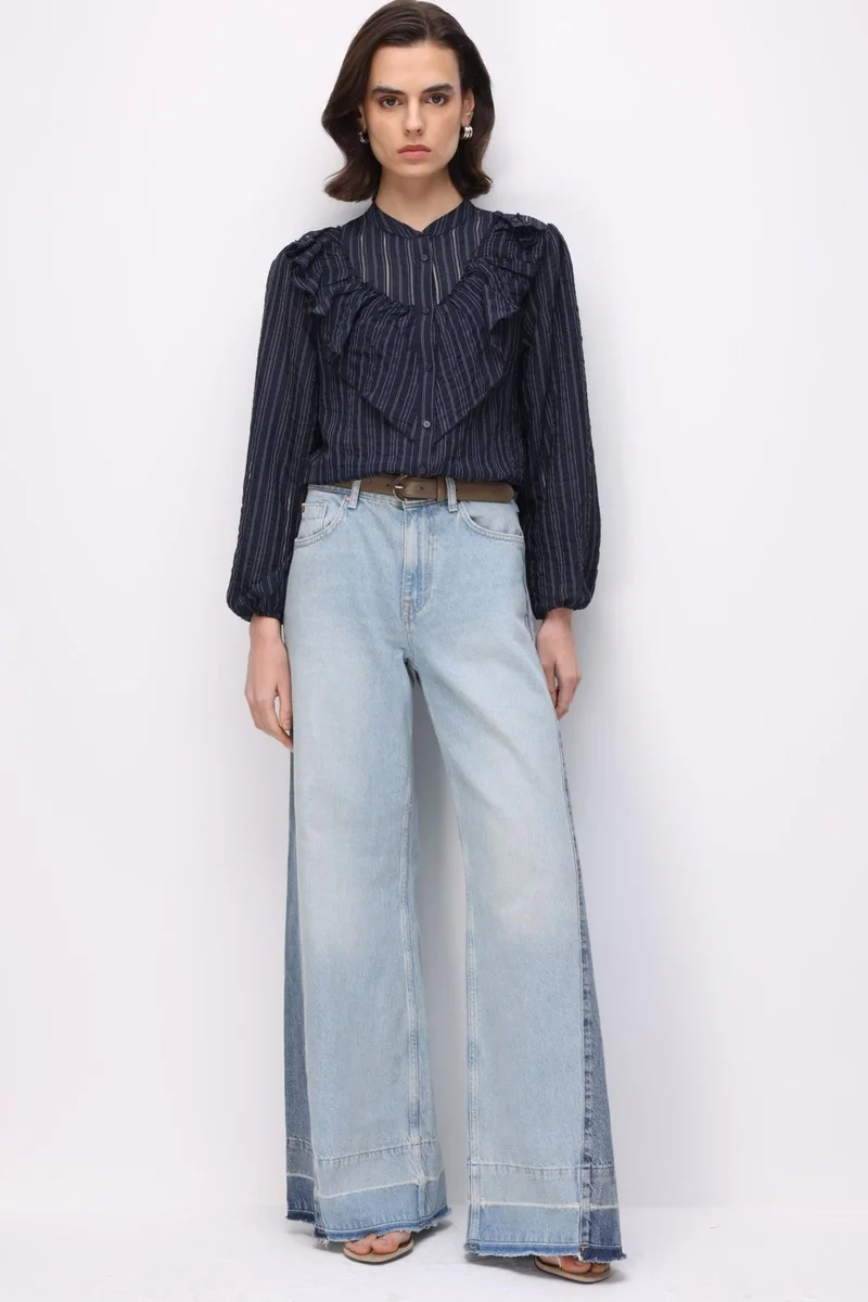Mixray MIXRAY Cotton Blend Shirt