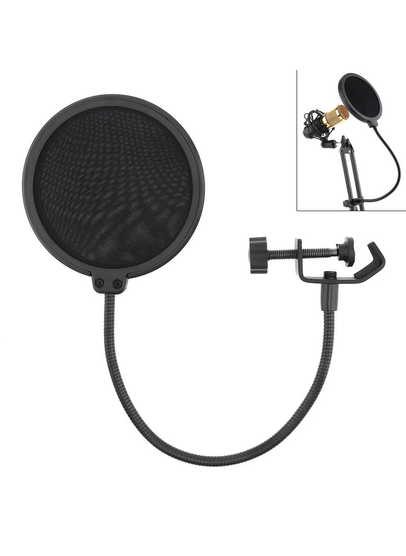 Generic Pop Filter & Microphone Shield – Clear Sound, Pro-Level Recording  - Image 1