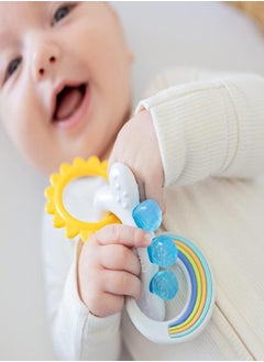 Nuby Nuby Cloud Teether with Sun and Silicone Rain Links : 3+ Months  - Image 5