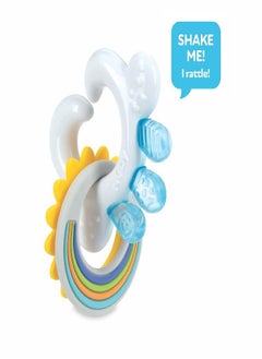 Nuby Nuby Cloud Teether with Sun and Silicone Rain Links : 3+ Months  - Image 3