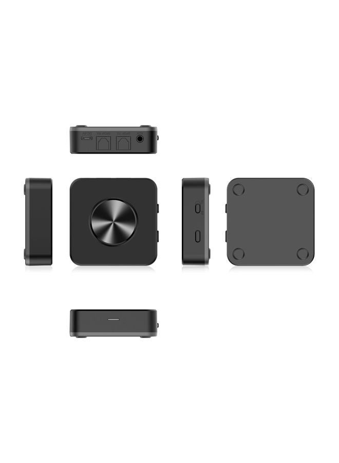 NIBEMINENT 5-Piece 2-In-1 Bluetooth Audio Transmitter Receiver Set Black - Image 3