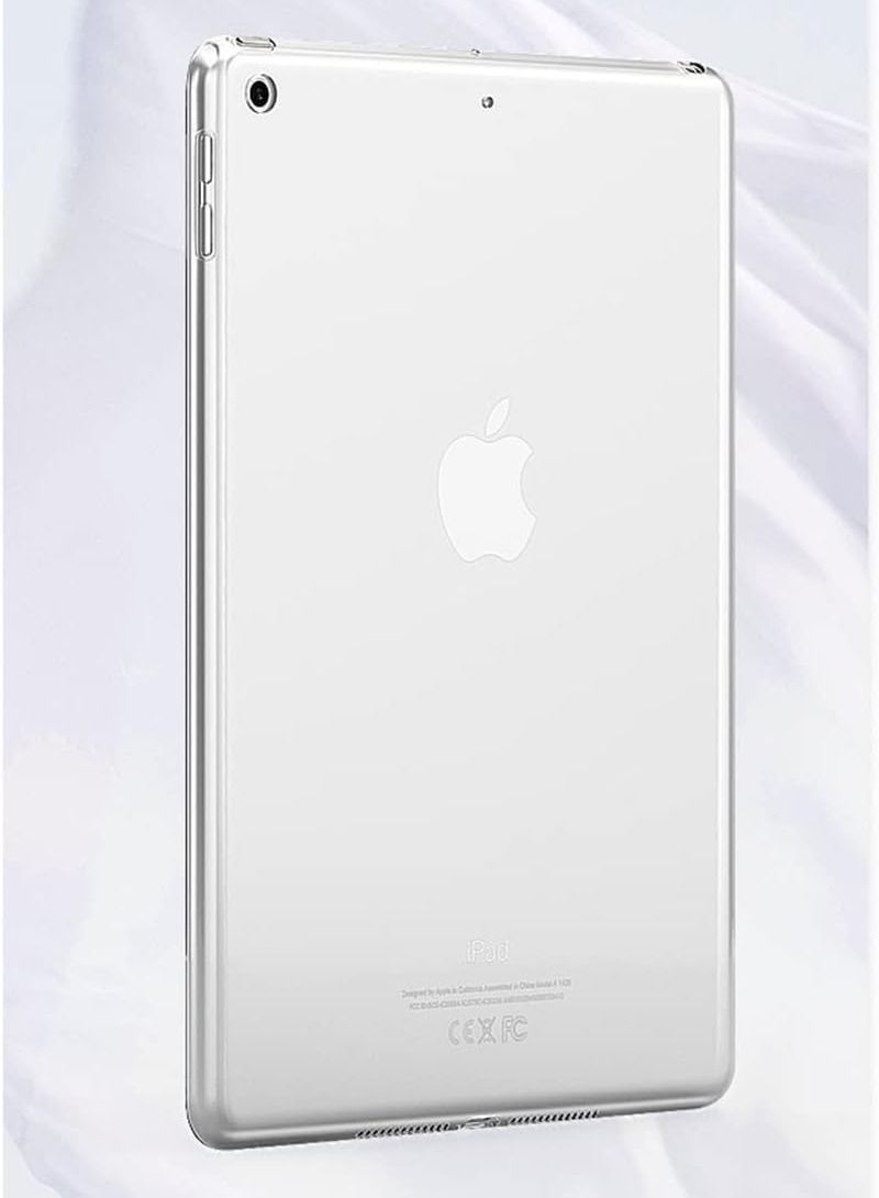 Case iPad 10.2" (2020/2019) Clear Case, Ultra-Thin Transparent Soft TPU Back Cover Resistant Flexible Case for iPad 8th/7th Generation - Image 2
