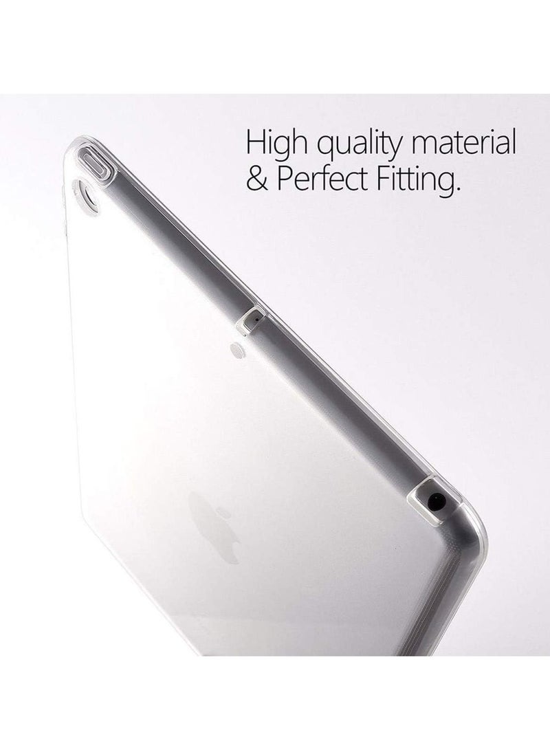 Case iPad 10.2" (2020/2019) Clear Case, Ultra-Thin Transparent Soft TPU Back Cover Resistant Flexible Case for iPad 8th/7th Generation - Image 3