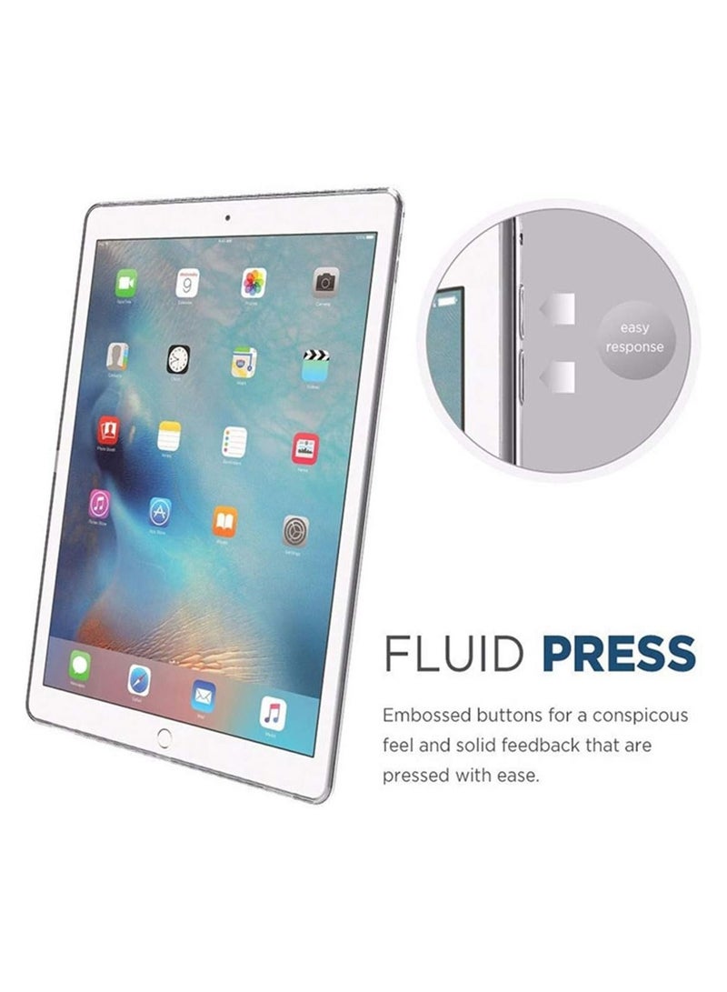 Case iPad 10.2" (2020/2019) Clear Case, Ultra-Thin Transparent Soft TPU Back Cover Resistant Flexible Case for iPad 8th/7th Generation - Image 5