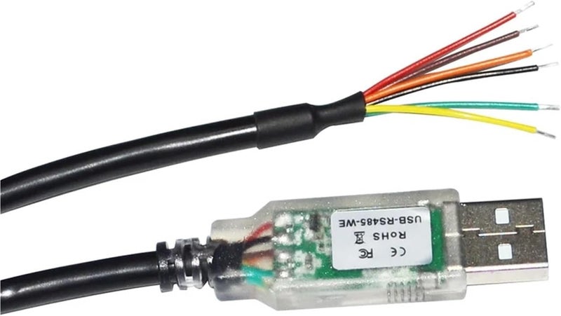 Industrial FT232RQ CHIP USB to RS485 Converter 6 CORE Wire END Cable Compatible USB-RS485-WE-1800-BT GND Data A+ B- 120R - Image 4