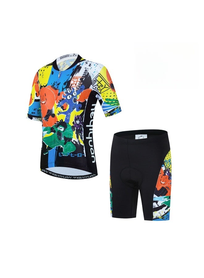 KUYING GR New Summer Outdoor Sunscreen Moisture Absorption Quick Drying Bicycle Women's Cycling Clothing Set  - Image 1