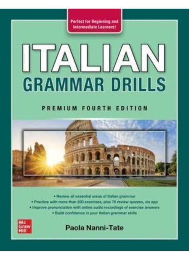 Italian Grammar Drills, Premium Fourth Edition 