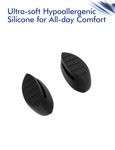 SAUCER Replacement Nose Pieces Pads for Oakley Clifden OO9440 Sunglasses - Asian Fit Black - Image 2