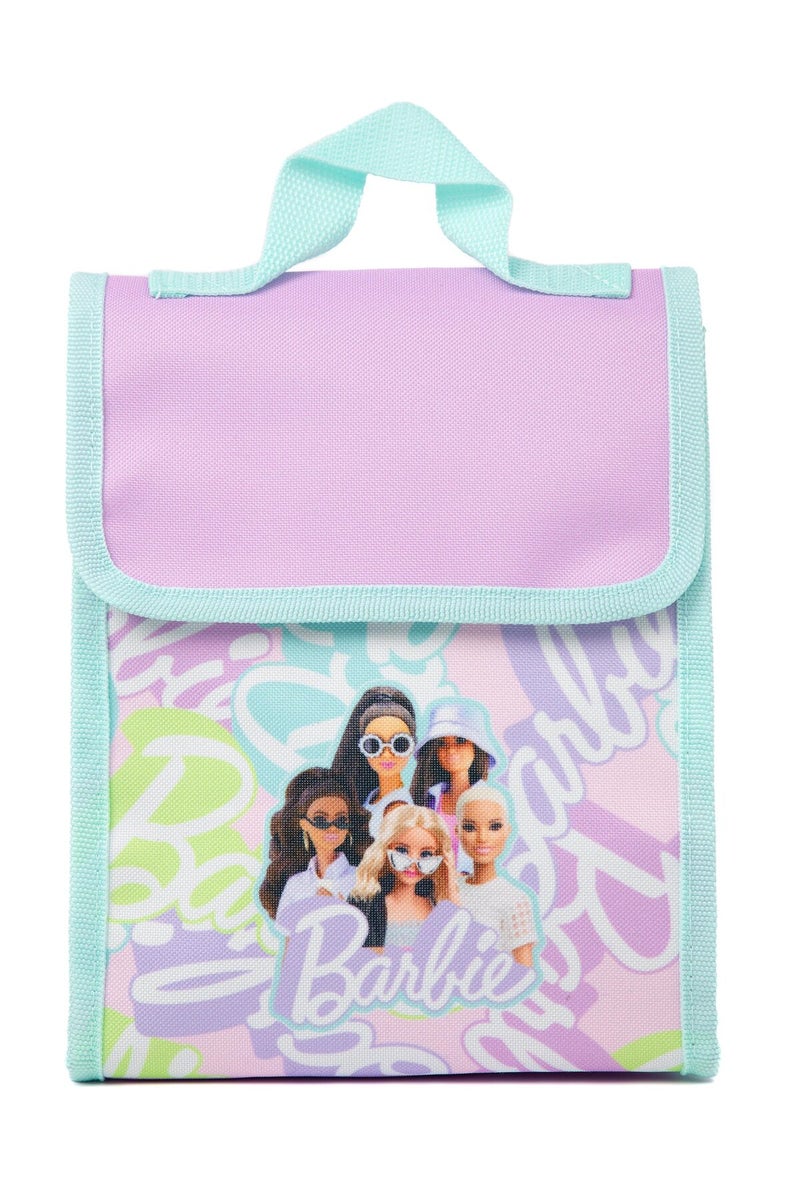 Bamboo Bark Barbie Girls Purple Printed 4 Piece Backpack Set / school bag set - Image 3