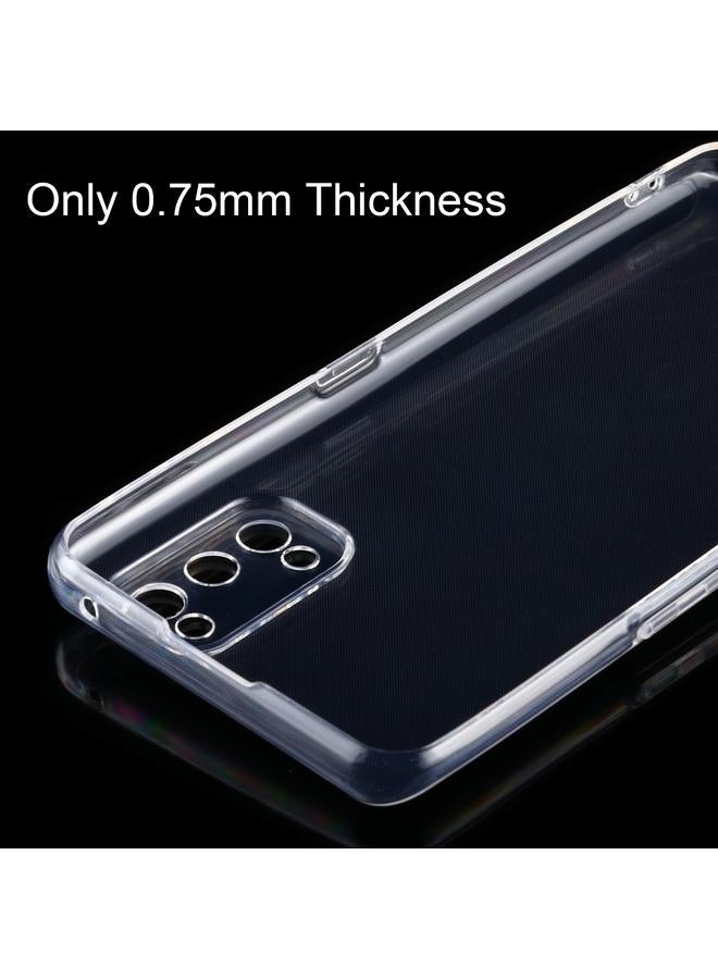 اس-توب جراب لهاتف OPPO Realme 7 Pro، جراب واقٍ ناعم شفاف فائق النحافة مصنوع من مادة TPU بسمك 0.75 مم - Image 5