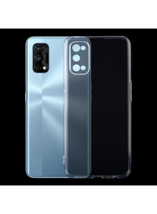اس-توب جراب لهاتف OPPO Realme 7 Pro، جراب واقٍ ناعم شفاف فائق النحافة مصنوع من مادة TPU بسمك 0.75 مم - Image 1